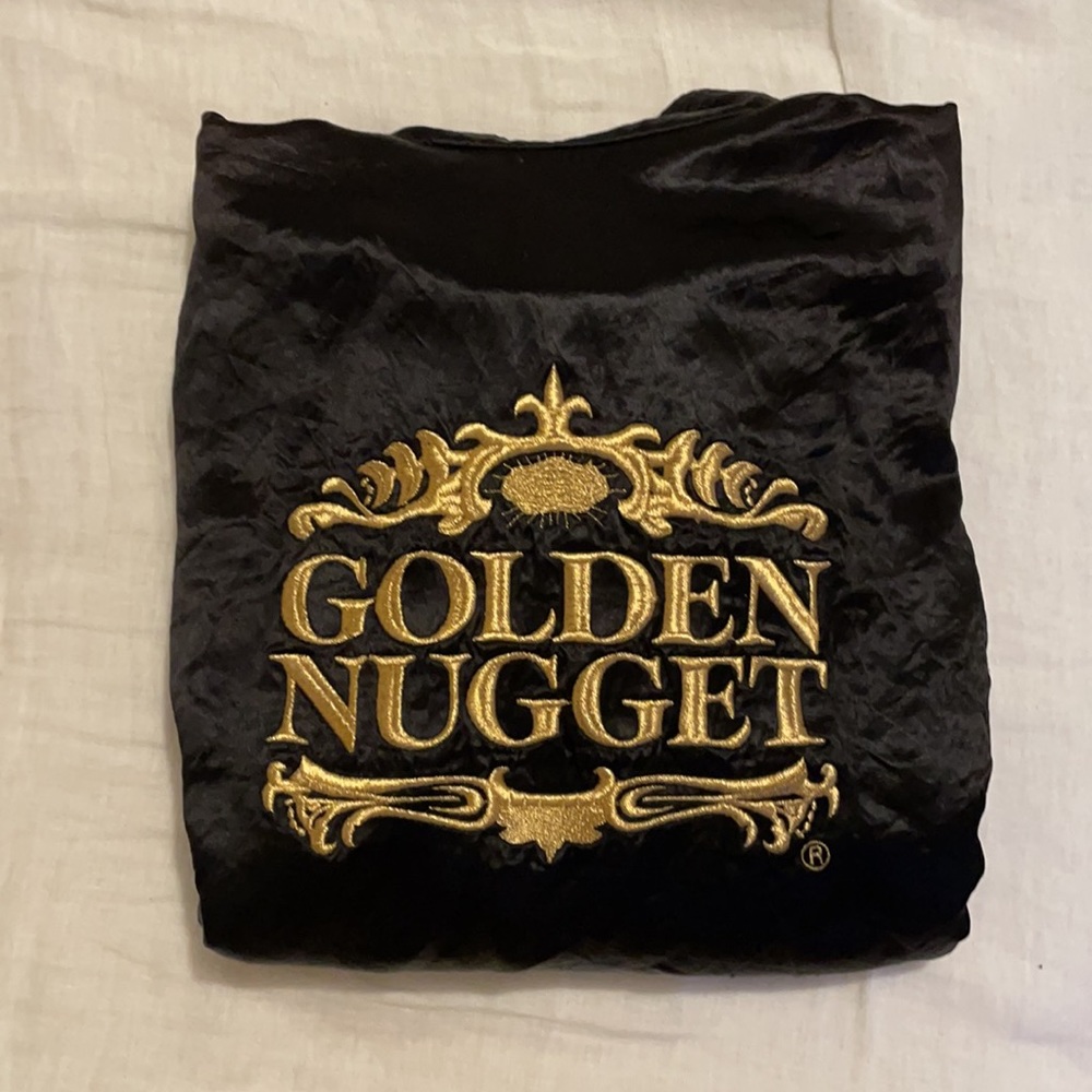 Golden Nugget bomber jacket